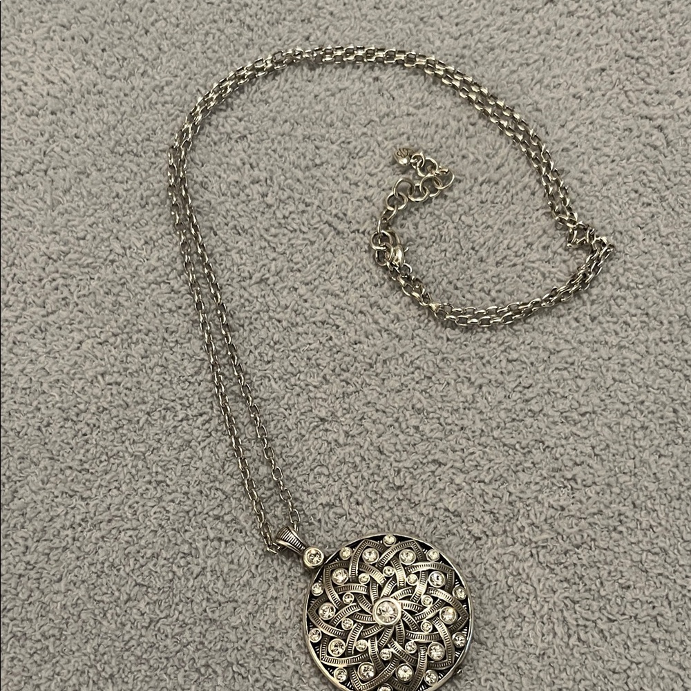Brighton Silver Filigree Necklace